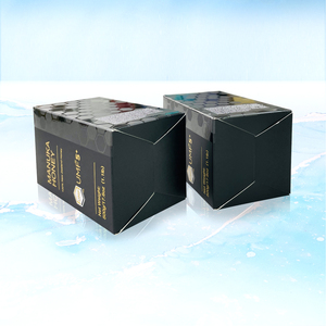 Mực đậu nành in sang trọng cơ sở trứng cá muối mứt Ong Mật ong Jar giấy bao bì hộp đen hình lục giác Ong Mật ong bao bì Hộp quà tặng - Product Image 6