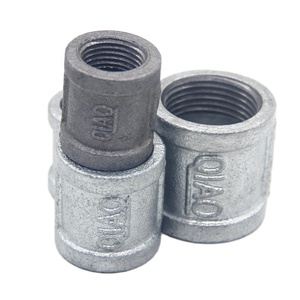 China Leverancier Hot Selling 1/2 ''Gestreepte Vrouwelijke Draad <span class=keywords><strong>Socket</strong></span> Gi Smeedbaar Ijzer Pijpfittingen Voor Brandbestrijding Systeem