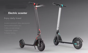 สกู๊ตเตอร์ไฟฟ้าพับได้ 350W ระยะทาง 25-30 กม. ความเร็ว 21-30 กม./ชม. พร้อมเซ็นเซอร์เทคโนโลยี แบตเตอรี่ 7.8 AH สำหรับผู้ใหญ่ - Product Image 2