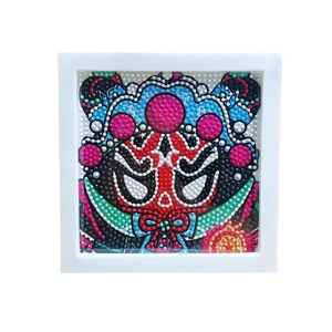 Bán buôn New Kids handmade DIY 17*17cm phim hoạt hình kim cương Sticker sơn trang trí khung ảnh - Product Image 1