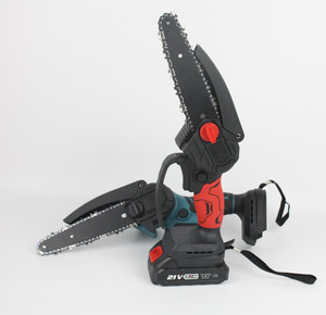 Motosierra Profesional de Litio sin Escobillas de 6 Pulgadas con Mango Plegable para Jardín, para Tala y Poda, Batería OEM, Mango Plegable - Product Image 1