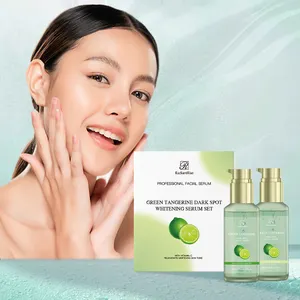 Skincare Manufacturing Skin Face Care Supplier Anti-aging Pore Shrinking Green Tangerine Dark Spot Face Serum