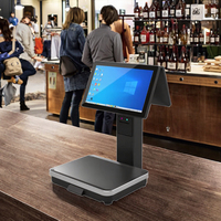 Longfly AI-herkenning capacitief touchscreen weegschaal Windows OS Wi-Fi 6/Bluetooth 5.2 Intel Celeron J6412 1366x768 Fruit POS