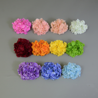 Vente chaude Real Touch Hortensia Artificielle Latex Mur Table Gâteau Décor Faux Fleur