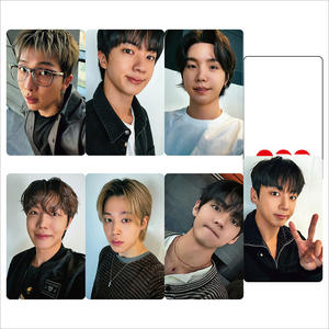 <span class=keywords><strong>KPOP</strong></span> Jungkook V JIN World Tour 5° Album ARIRANG Weverse <span class=keywords><strong>Shop</strong></span> Lomo Card SUGA JK JIN RM JIMIN Photocard HD Stampa UV Cartolina - Product Image 6