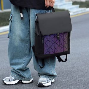 2025 <b>Men</b> <b>Backpack</b> New Rainbow Colors Schoolbag Large Capacity Outdoor Travel Sports Students Bag - Product Image 3