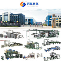 Hua yuanhua — Machine à lier le cuir, pressoir, plastifieuse, pour fabrication de chaussures