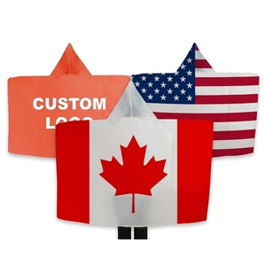 Capa de Fanático para Partido de Fútbol 2026 con Bandera Nacional y Logotipo Personalizado, Producción Rápida, Fabricante OEM Profesional - Product Image 1