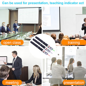 2 in 1 star pattern batterie AAA penna puntatore Laser verde luce laser rossa viola per penna laser gatto - Product Image 5