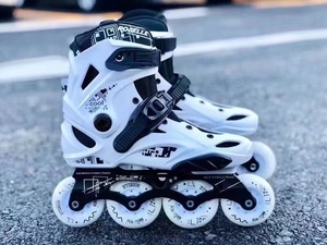 Seemore người lớn Unisex Inline slalom Giày trượt ngoài trời đường phố PU 4 bánh xe Giày trượt con lăn - Product Image 5