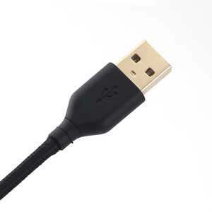 Lung Kay <b>Usb</b> <b>2.0</b> <b>A</b> Male To <b>A</b> Female Extension Cable Black 1m Tinned Copper Data Cable For Computer - Product Image 4