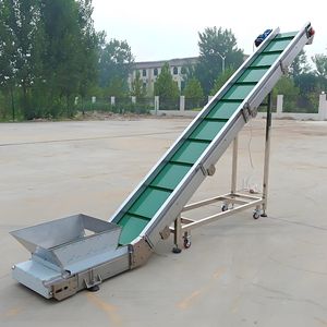 En iyi fiyat küçük eğim bant konveyör ile yeni PU malzeme elektrik güç Powered rulo değiştirme doğrudan fabrika tedarikçisi - Product Image 2