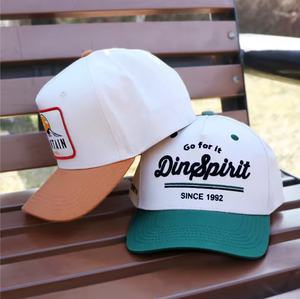 Gorra de Béisbol Personalizada de 5 Paneles con Marco en A, Estilo Snapback, de Algodón, Dos Tonos, con Logotipo Bordado en 3D, para Hombre - Product Image 1