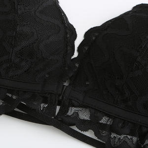 Sexy Backless Bra Thin Sponge Triangular Cup Front Fastenings for Bras Woman Bra - Product Image 4