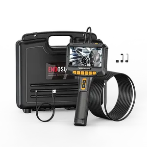 G10 Pro 8mm5mデュアルレンズプロフェッショナル自動車検査カメラ5インチIPSスクリーン360回転内視鏡カメラ
