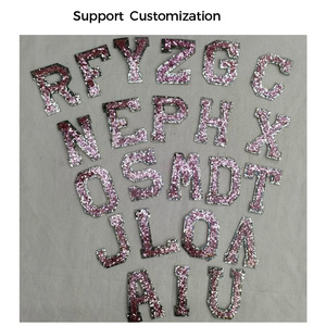 Portafoglio con Cerniera Personalizzato con Lettera Iniziale in Paillettes Glitterate, Mini Porta Documenti <span class=keywords><strong>per</strong></span> Ragazze e Donne, Regalo <span class=keywords><strong>per</strong></span> Feste - Product Image 5