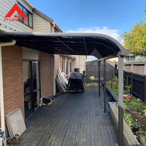 Tấm Chắn <span class=keywords><strong>Polycarbonate</strong></span> Chống Tuyết Ngoài Trời Tấm Che Mái Hiên Khung Nhôm Mái Che Mái Hiên - Product Image 2