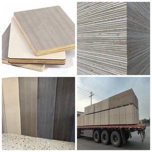 Contreplaqué mélamine bois personnalisé de style moderne pour toute la maison Meubles finis sans peinture E0 pour armoire de table d'hôtel
