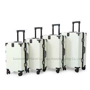Offre spéciale Nouveau design de suites personnalisées à 4 roues Sacs de voyage Bagages Aluminium Pc Ensembles bagages de voyage - Product Image 6