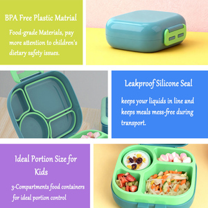 Nuevo Set de Regalo Completo y Económico de Loncheras para Niña para Llevar Comida Caliente a la Escuela Caja Bento Verde - Product Image 6