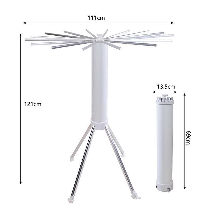 Blanc-Aluminium-4 pieds