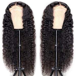 Parrucca anteriore del merletto di prezzi di fabbrica 100% capelli umani brasiliani, parrucca brasiliana dei capelli ricci, parte anteriore brasiliana del merletto della parrucca dei capelli umani - Product Image 3