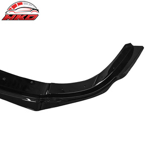 Alerón delantero IKON para Impreza WRX STI 08-10, labio de parachoques, color negro brillante, PP, piezas de automóvil, accesorios automotrices - Product Image 6