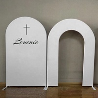 Support d'Arches Ouvertes Cadres Couvrant les Portes Toiles de Fond pour Fêtes Événements Décoration Baby Shower Mariage Anniversaire Cérémonie de Remise des Diplômes