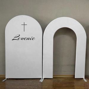 カバーオープンドアアーチフレームオープンアーチ背景スタンドパーティーイベントデコレーションベビーシャワー誕生日卒業 - Product Image 3