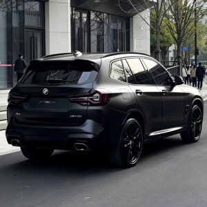 Pellicola Vinilica Decorativa per Auto in PET Satinato Nero, Facile da Applicare con Tecnologia Air Release, Pellicola Metallizzata 3M per Wrapping Automobilistico - Product Image 3