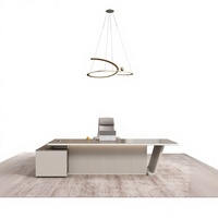 Bureau debout ergonomique multifonctionnel moderne et durable avec plateau en bois et rangement pour appartement et bureau à domicile