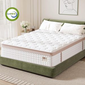 Chất Lượng Ngủ Cũng Tự Nhiên Công Ty Trung Bình Công Ty Dệt Kim Vải Vua Kích Thước Nữ Hoàng Bộ Nhớ Bọt Nệm Bán Buôn Nhà Cung Cấp - Product Image 1