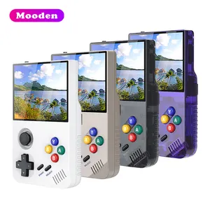 L Voorverkoop M19 Handheld Game Console Lcd 3.5 Inch Scherm Linux Systeem Retro Draagbare Video Gaming Console R 36S R 35S