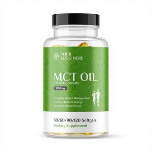 Suplemento Dietético Nutricore para Adultos al por Mayor, Cápsulas Blandas de Aceite MCT de 1000 mg, Mejor Calidad, Precio de Fábrica - Product Image 1