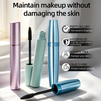 Mascara Crème OEM à Tenue Longue Durée, Effet Courbe, Imperméable, Volume et Séparation des Cils, Fourniture en Gros de Cosmétiques