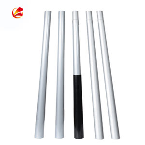 Atacado ao ar livre inoxidável 3m 4m de alumínio mastro telescópico mastro da bandeira e cap parte - Product Image 5