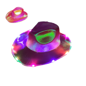 <span class=keywords><strong>Sombreros</strong></span> <span class=keywords><strong>de</strong></span> Vaquera a Rayas para Halloween y Carnaval, Divertidos <span class=keywords><strong>Sombreros</strong></span> Holográficos para Fiestas Disco, Recuerdos para Mujeres, Hombres y Despedidas <span class=keywords><strong>de</strong></span> <span class=keywords><strong>Soltera</strong></span> - Product Image 4
