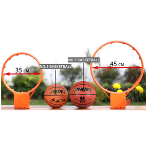 Cestini da <span class=keywords><strong>basket</strong></span> all'aperto in acciaio metallico forti canestri da <span class=keywords><strong>basket</strong></span> Standard 35 cm e 45 cm cesti da <span class=keywords><strong>basket</strong></span> arancione e nero - Product Image 5