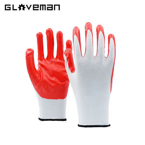 GANVEMAN gréeur personnalisé antidérapant industriel construction jardinage tricoté sécurité travail jardin latex nitrile enduit gants - Product Image 2