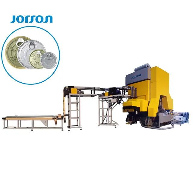 JORSON полностью автоматический олово может легко открыть конец производственной линии EOE делая машину