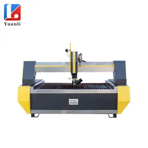 waterjet glass cutting machine 2500x1400 waterjet cutting machine marble granite competitive price waterjet cutting machine