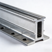 Rail de guidage linéaire personnalisé avec palier coulissant pour routeur CNC, usinage CNC, pliage, découpe, soudage, coque principale marine