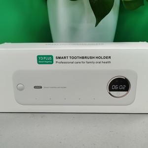 Stérilisateur de brosses à dents mural en ABS avec LED UVC, accessoire de salle de bain pour usage domestique, support de brosses à dents pour stérilisation - Product Image 3