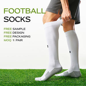 Calcetines Antideslizantes de Diseño Nuevo y Moderno al por Mayor, Calcetines Deportivos de Fútbol con Logotipo Personalizado, Calcetines Largos con Agarre - Product Image 1