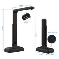 Scanner de documents grand format A2 21MP USB en aluminium avec fonction Texte-Voix Garantie 1 an En stock