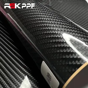 8 yıl garanti yüksek kalite kendinden şifa Anti Scratch araba boyası koruma TPU karbon Fiber araba filmleri Wrap