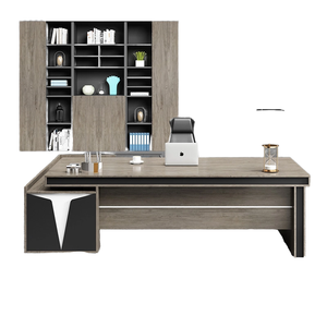 Simple, moderno, escritorio de jefe, engrosado, muebles de Gerente Ejecutivo, Panel de madera, combinación de escritorio de presidente de oficina - Product Image 6