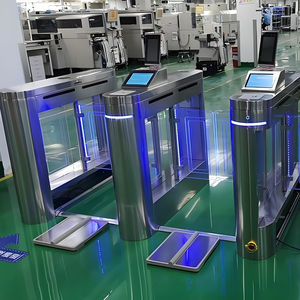 ESD Anti-Statik Yüz Tanımalı Salıncak Turnike Geçiş Kontrolü Akıllı Geçiş Bariyeri 304 Paslanmaz Çelik IP65 - Product Image 4