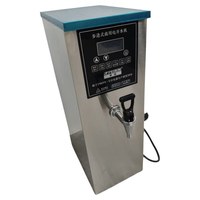 Calentador de Agua Eléctrico Comercial Automático de Acero Inoxidable con Calentamiento por Pasos, Anti-quemaduras en Seco, Portátil, para Sobremesa