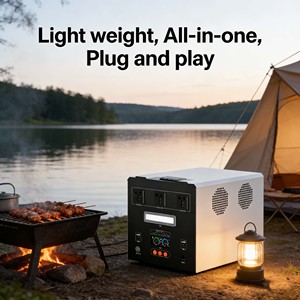 Générateur solaire compact 2,5 kWh, portable et léger pour les voyages en plein air, les sorties en plein air et la sauvegarde à domicile. - Product Image 3